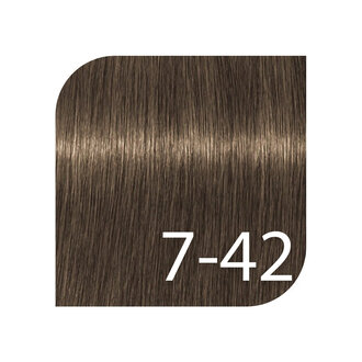 Schwarzkopf Igora Royal Professional 7-42 - Medium Blonde Beige Ash / Igora Royal Permanent Hair color (60ml/2.0oz)