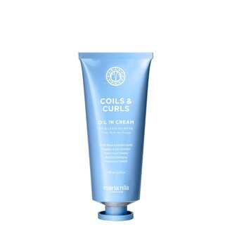 Maria Nila Crème riche sans rinçage "Coils & Curls Oil In Cream" (100ml/3.4oz) Maria Nila Crème riche sans rinçage "Coils & Curls Oil In Cream" (100ml/3.4oz)
