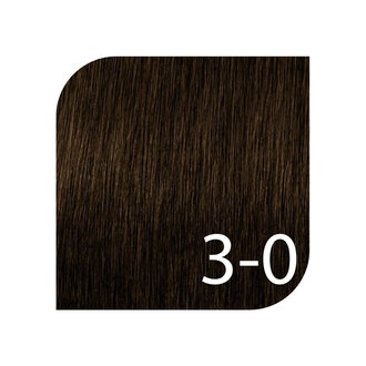 Schwarzkopf Igora Zero AMM Professional 3-0 - Dark Brown Natural / Igora Zero Amm No Ammonia Permanente Color (60ml/2.0oz)