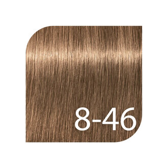 Schwarzkopf Igora Zero AMM Professional 8-46 - Light Blonde Beige Chocolate / Igora Zero AMM Permanente Color (60ml/2.0oz)