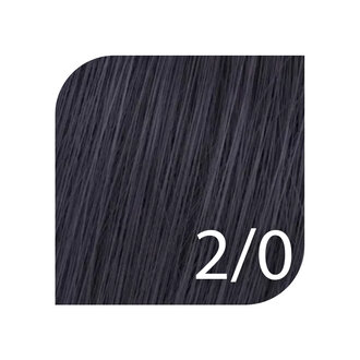 Wella Koleston Perfect 2/0 - Darkest Brown Natural / Koleston Perfect Me+ Pure Naturals Permanent Hair Color (57g/2.0oz)