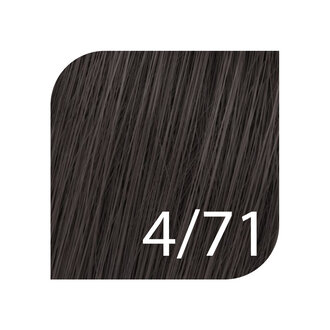 Wella Koleston Perfect 4/71 - Medium Brown / Brown Ash / Koleston Perfect Me+ Rich Naturals Permanent Hair Color (57ml/2.0oz)