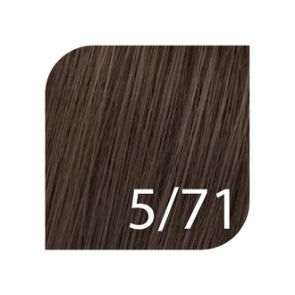Wella Koleston Perfect 5/71 - Light Brown Brown Ash / Koleston Perfect Me+ Deep Browns Permanent Hair Color (57g/2.0oz)