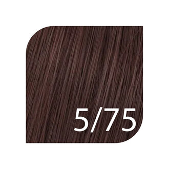 Wella Koleston Perfect 5/75 - Light Brown Brown Red-Violet / Koleston Perfect Me+ Deep Browns Permanent Hair Color (57g/2.0oz)