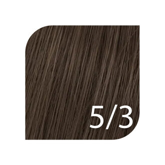 Wella Koleston Perfect 5/3 - Light Brown Gold / Koleston Perfect Me+ Rich Naturals Permanent Hair Color (57g/2.0oz)