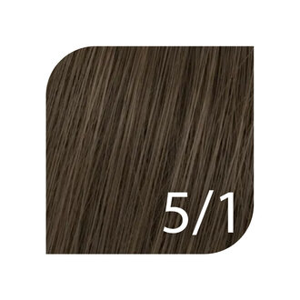 Wella Koleston Perfect 5/1 - Light Brown Ash / Koleston Perfect Me+ Rich Naturals Permanent Hair Color (57g/2.0oz)