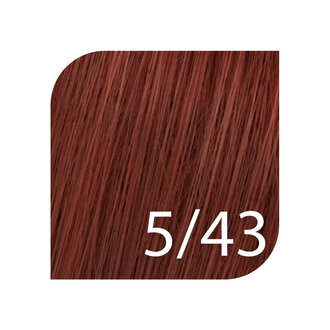 Wella Koleston Perfect 5/43 - Light Brown Red Gold / Koleston Perfect Me+ Vibrant Reds Permanent Hair Color (57g/2.0oz)