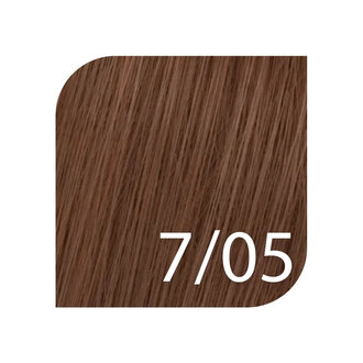 Wella Koleston Perfect 7/05 Medium Blonde/Natural Mahogany / Permanent Creme Color Koleston Perfect Pure Naturals (57g/2.0oz)