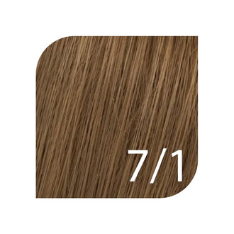 Wella Koleston Perfect 7/1 - Medium Blonde Ash / Koleston Perfect Me+ Rich Naturals Permanent Hair Color (57g/2.0oz)