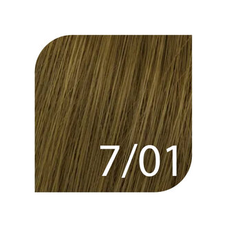 Wella Koleston Perfect 7/01 - Medium Blonde Natural Ash / Koleston Perfect Me+ Pure Naturals Permanent Hair Color (57g/2.0oz)