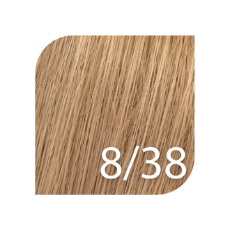 Wella Koleston Perfect 8/38 - Blond clair perlé doré / Coloration permanente "Koleston Perfect Me+ Rich Naturals" (57g/2.0oz) Wella Koleston Perfect 8/38 - Blond clair perlé doré / Coloration permanente "Koleston Perfect Me+ Rich Naturals" (57g/2.0oz)