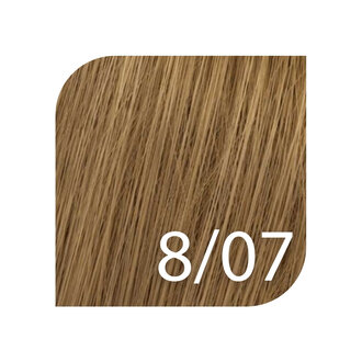 Wella Koleston Perfect 8/07 - Light Blonde Natural Brown / Koleston Perfect Me+ Pure Naturals Permanent Hair Color (57g/2.0oz)