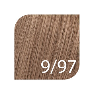 Wella Koleston Perfect 9/97 - Very Light Blonde Cendre Brown / Koleston Perfect Me+ Rich Naturals Permanent Hair Color (57g/2.0oz)