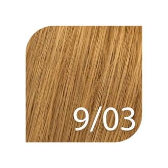 Wella Koleston Perfect 9/03 - Very Light Blonde Natural Gold / Koleston Perfect Me+ Pure Naturals Permanent Hair Color (57g/2.0oz)