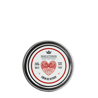 Henri et Victoria Baume à barbe "Coeur de Vetiver" (50g/1.76oz) Henri et Victoria Baume à barbe "Coeur de Vetiver" (50g/1.76oz)