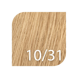 Wella Koleston Perfect 10/31 - Lightest Golden Ash Blonde / Koleston Perfect Me+ Pure Naturals Permanent Hair Color (57g/2.0oz)
