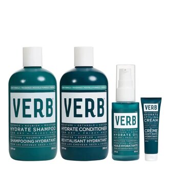 Verb Ensemble trop d'hydratation "Whole Lotta Hydrate Kit" (2x355ml/12.0oz, 60ml/2.0oz, 30ml/1.0oz) Verb Ensemble trop d'hydratation "Whole Lotta Hydrate Kit" (2x355ml/12.0oz, 60ml/2.0oz, 30ml/1.0oz)