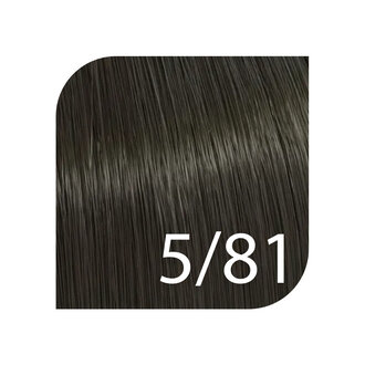 Wella Illumina Color 5/81 - Light Brown Pearl Ash / Illumina Color Permanent Hair Color (57ml/2.0oz)