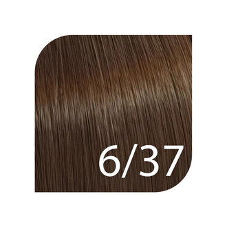 Wella Illumina Color 6/37 - Dark Gold Brunette Blonde / Illumina Color Permanent Hair Color (57ml/2.0oz)