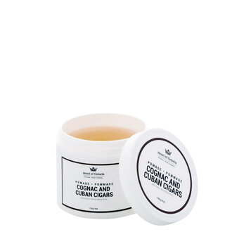 Henri et Victoria Pommade modelante "Cognac and Cuban Cigars" - Tenue extra forte (114g/4.0oz) Henri et Victoria Pommade modelante "Cognac and Cuban Cigars" - Tenue extra forte (114g/4.0oz)