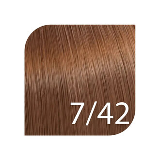 Wella Illumina Color 7/42 - 7/RM - Blond moyen rouge mat / Coloration permanente "Illumina Color" (57ml/2.0oz)