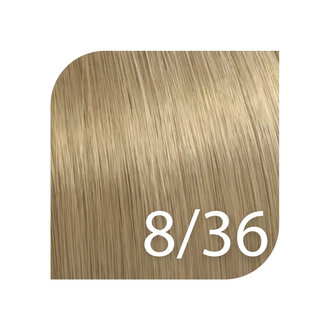 Wella Illumina Color 8/36 - 8/GV - Light Blonde Gold Violet / Illumina Color Permanent Hair Color (57ml/2.0oz)