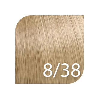Wella Illumina Color 8/38 - Light Blonde Gold Pearl / Illumina Color Permanent Hair Color (57ml/2.0oz)