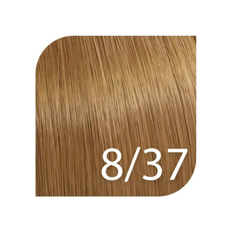 Wella Illumina Color 8/37 - Light Gold Brunette Blonde / Illumina Color Permanent Hair Color (57ml/2.0oz)