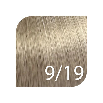 Wella Illumina Color 9/19 - Very Light Blonde Ash Cendre / Illumina Color Permanent Hair Color (57ml/2.0oz)