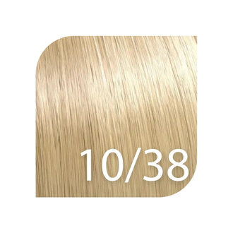 Wella Illumina Color 10/38 - Blond Ultra Clair Doré Perlé / Coloration permanente "Illumina Color" (57ml/2.0oz) Wella Illumina Color 10/38 - Blond Ultra Clair Doré Perlé / Coloration permanente "Illumina Color" (57ml/2.0oz)