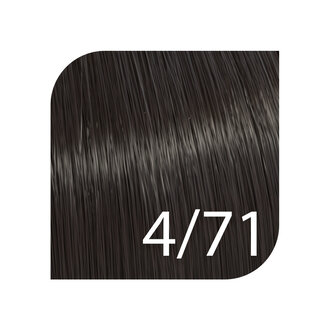 Wella Color Touch 4/71 - Medium Brown/Brown Ash / Color Touch Deep Browns Demi-Permanent Hair Color (57g/2.0oz)