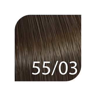 Wella Color Touch 55/03 - Intense Light Brown/Natural Gold / Color Touch Plus Demi-Permanent Hair Color (57g/2.0oz)