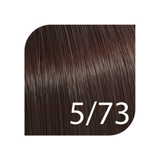 Wella Color Touch 5/73 - Light Brown/Brown Gold / Color Touch Deep Browns Demi-Permanent Hair Color (57g/2.0oz)