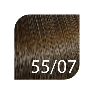 Wella Color Touch 55/07 - Intense Light Brown/Natural Brown / Color Touch Plus Demi-Permanent Hair Color (57g/2.0oz)
