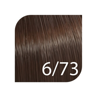 Wella Color Touch 6/73 - Dark Blonde/Brown Gold / Color Touch Deep Browns Demi-Permanent Hair Color (57g/2.0oz)
