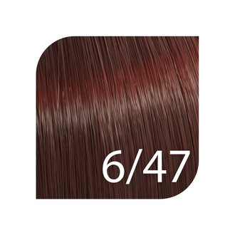 Wella Color Touch 6/47 - Dark Blonde/Red Brown / Color Touch Vibrant Reds Demi-Permanent Hair Color (57g/2.0oz)