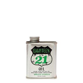 18.21 Man Made Spiced Vanilla Beard, Hair and Skin Oil (60ml/2.0oz)