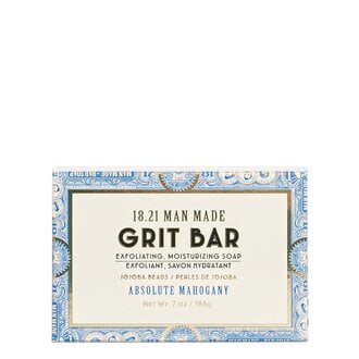 18.21 Man Made Absolute Mahogany Grit Bar Soap (198g/7.0oz)