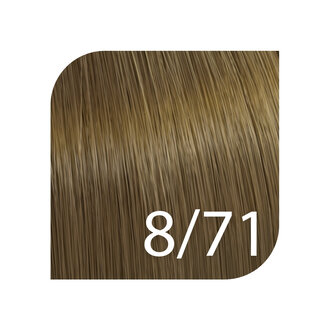 Wella Color Touch 8/71 - Light Blonde/Brown Ash / Color Touch Deep Browns Demi-Permanent Hair Color (57g/2.0oz)