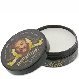 Barberstation Pâte d'argile "Matte" - Tenue forte, fini mat Barberstation Pâte d'argile "Matte" - Tenue forte, fini mat