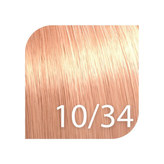 Wella Color Touch 10/34 - Lightest Blonde/Gold Red / Color Touch Vibrant Reds Demi-Permanent Hair Color (57g/2.0oz)