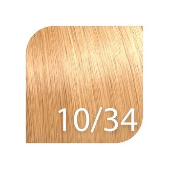 Wella Illumina Color 10/34- 10/GR - Lightest Blonde/Gold Red / Illumina Color Permanent Hair Color (57ml/2.0oz)