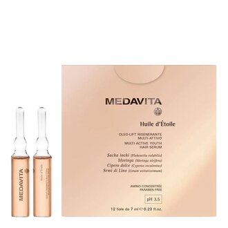 Medavita Huile d'Étoile Multi-Active Youth Hair Serum (12x 7ml/0.23oz)