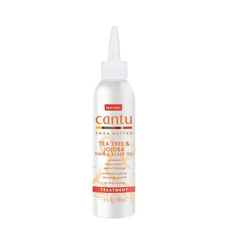 Cantu Huile cheveux et cuir chevelu "Tea Tree & Jojoba" (180ml/6.0oz) Cantu Huile cheveux et cuir chevelu "Tea Tree & Jojoba" (180ml/6.0oz)