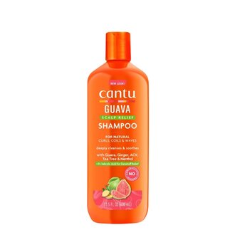 Cantu Shampoing antipelliculaire "Guava Scalp Relief" (400ml/13.5oz) Cantu Shampoing antipelliculaire "Guava Scalp Relief" (400ml/13.5oz)