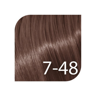 Schwarzkopf Igora Vibrance Professional 7-48 - Medium Blonde Beige Red / Igora Vibrance Demi-Permanent Coloration (60ml/2.0oz)