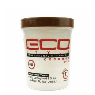 Eco Style Gel coiffant "Coconut Oil" - Tenue très ferme Eco Style Gel coiffant "Coconut Oil" - Tenue très ferme