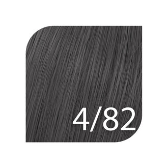 Wella Koleston Perfect 4/82 - Medium Brown/Blue Matt / Koleston Perfect Me+ Rich Naturals Permanent Hair Color (60ml/2.0oz)