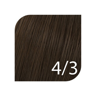 Wella Koleston Perfect 4/3 Medium Brown/Gold / Permanent Creme Color Koleston Perfect Me+ Rich Naturals (57g/2.0oz)