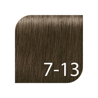 Schwarzkopf Igora Royal Professional 7-13 - Medium Blonde Cendré Matte / Igora Royal Cools Permanent Hair color (60ml/2.0oz)